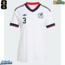 Mexico Cesar Montes #3 Bortedrakt Dame EM 2024 Kortermet